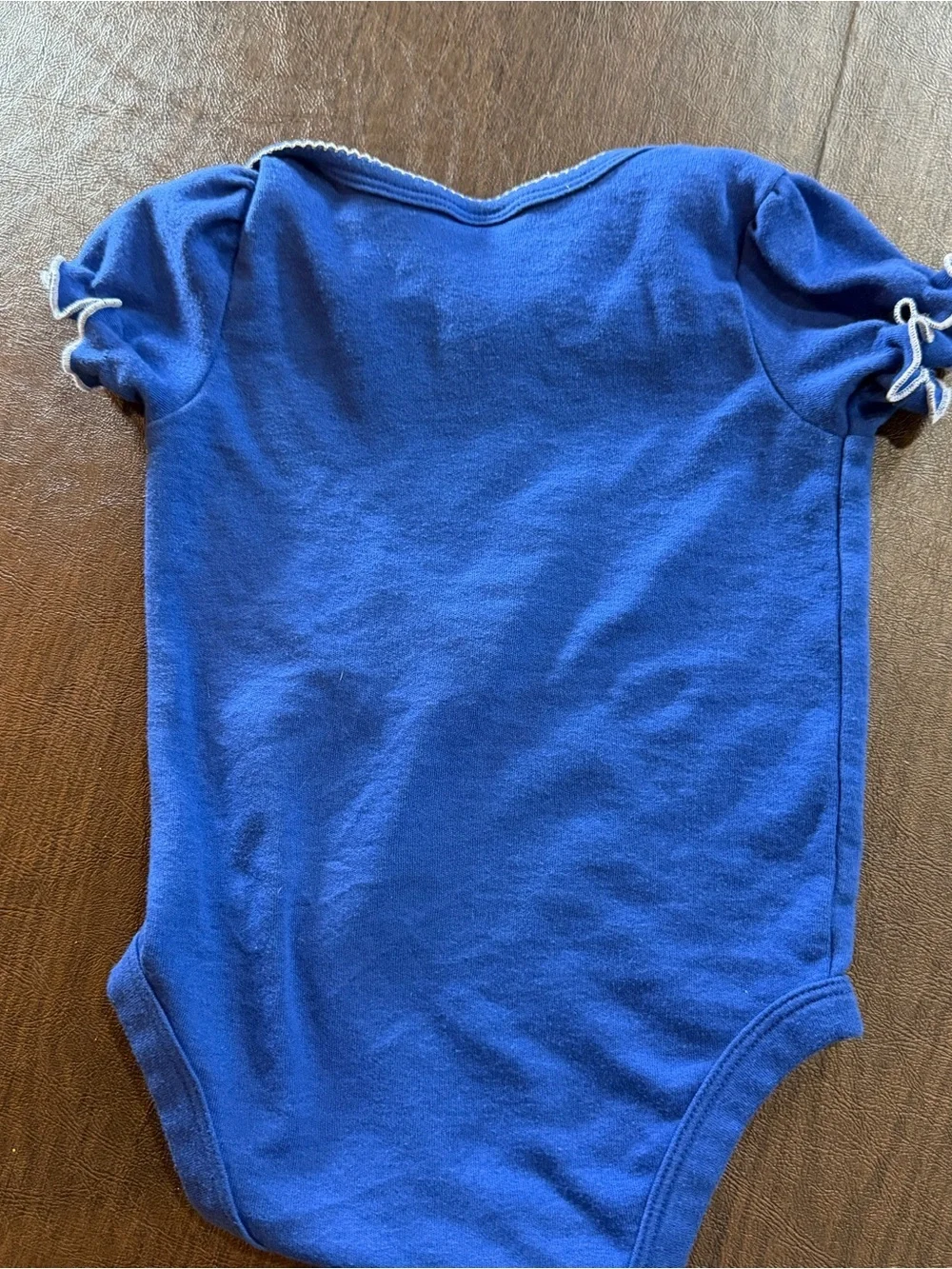 Indianapolis Colts Girls Shine! Blue Baby One-Piece Bodysuit Sz 6-12M
